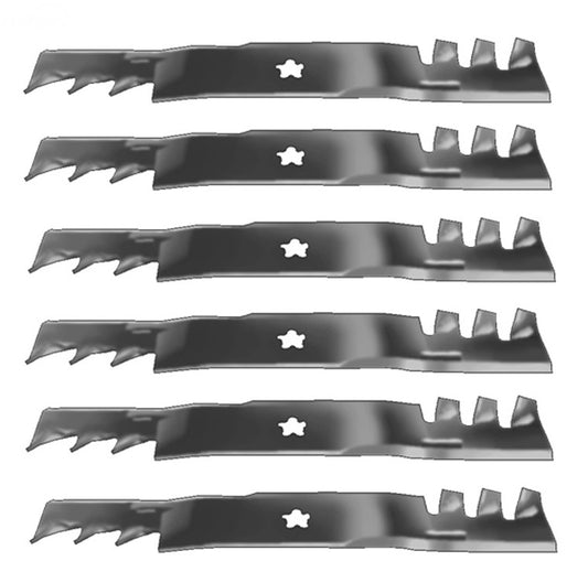 Genuine Rotary Part # 12475 16 5/8" Copperhead Mulching Blade 6 Pack