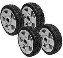 Genuine OEM Toro Part # 125-2510 8" Front Wheel 4 Pack