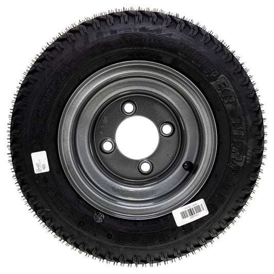 Genuine OEM Toro Part # 126-4267 6 x 6.50-8 Rear Drive Wheel and Tire Assembly