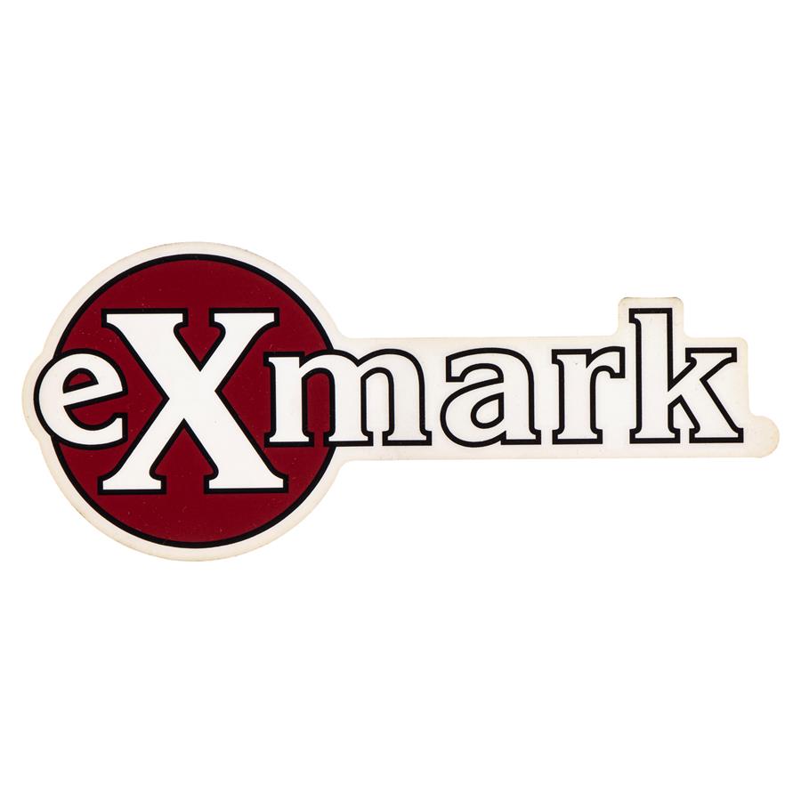 Genuine OEM Exmark Part # 126-6877 Logo Decal