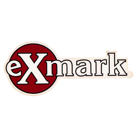 Genuine OEM Exmark Part # 126-6877 Logo Decal
