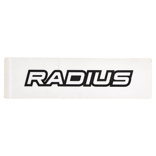 Genuine OEM Exmark Part # 126-9082 Radius Logo Decal