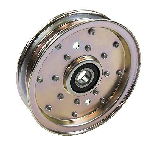 Genuine OEM Exmark Part # 126-9187 Flat Pulley Idler