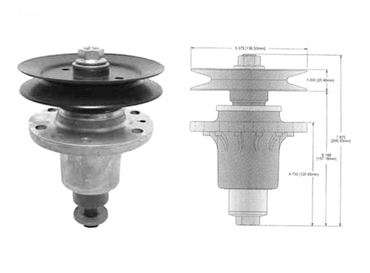 Genuine Rotary Part # 13003 Spindle Assembly Replaces Exmark 103-1105
