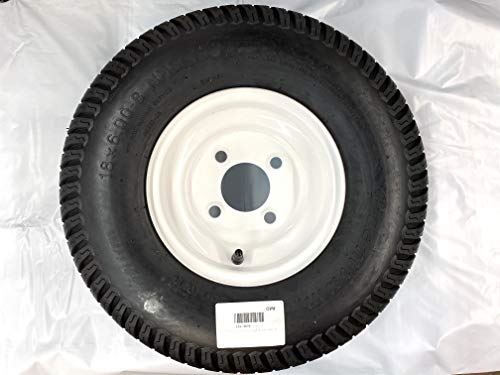 Genuine OEM Toro Part # 131-3670 18x6 Rear Drive Wheel and Tire Assembly