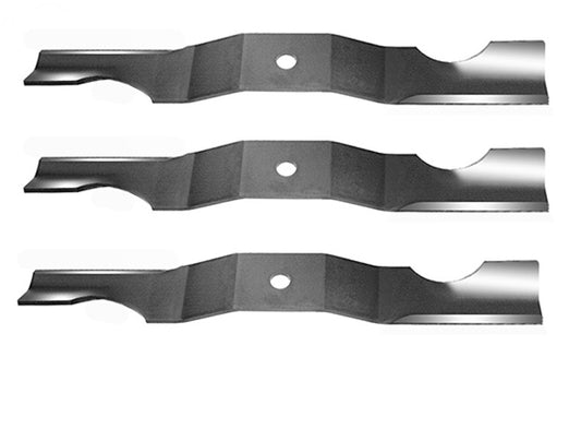 Genuine Rotary Part # 13177 17.35" Blade 3 Pack for Ariens 03971900, 03746500