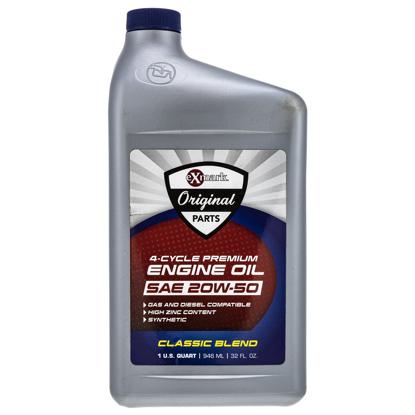 Genuine OEM Exmark Part # 135-3949 20W-50 Synthetic Oil Quart