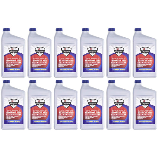 Genuine OEM Exmark Part # 135-3949 20W-50 Synthetic Oil Quart 12 Pack