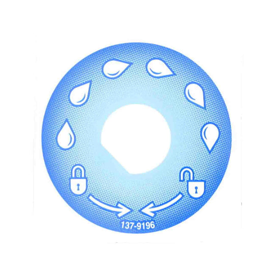 Genuine OEM Toro Part # 137-9196 Quick Wash Decal