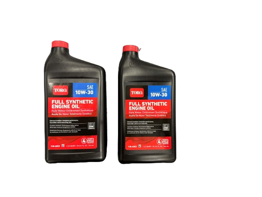 Genuine OEM Toro Part # 138-6053 Full Synthetic 10W-30 Engine Oil Quart 2 Pack