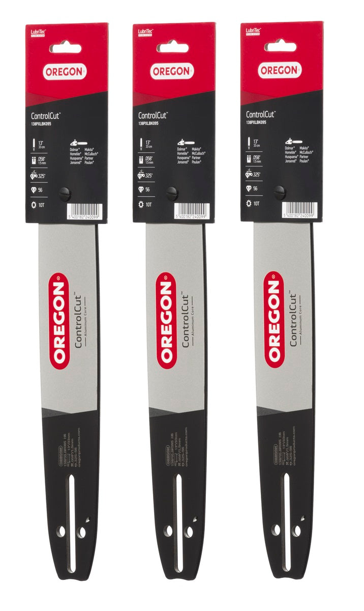 Genuine OEM Oregon Part # 138PXLBK095 13" ControlCut Guide Bar 3 Pack