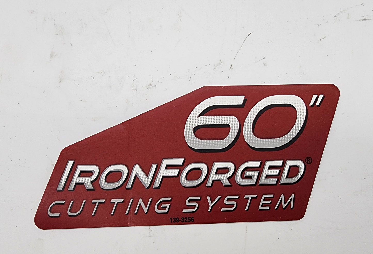 Genuine OEM Toro Part # 139-3256 60" Deck Decal