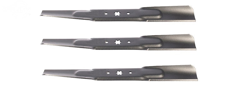 Genuine Rotary Part # 14058 21 3/16" High Lift Blade 3 Pack for MTD/Cub Cadet