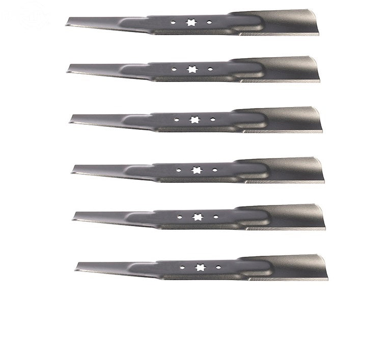 Genuine Rotary Part # 14058 21 3/16" High Lift Blade 6 Pack for MTD/Cub Cadet