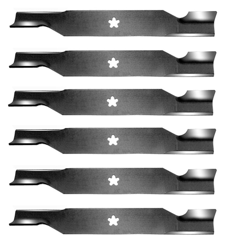 Genuine Rotary Part # 14459 18 1/2" High Lift Blade 6 Pack for AYP/Husqvarna