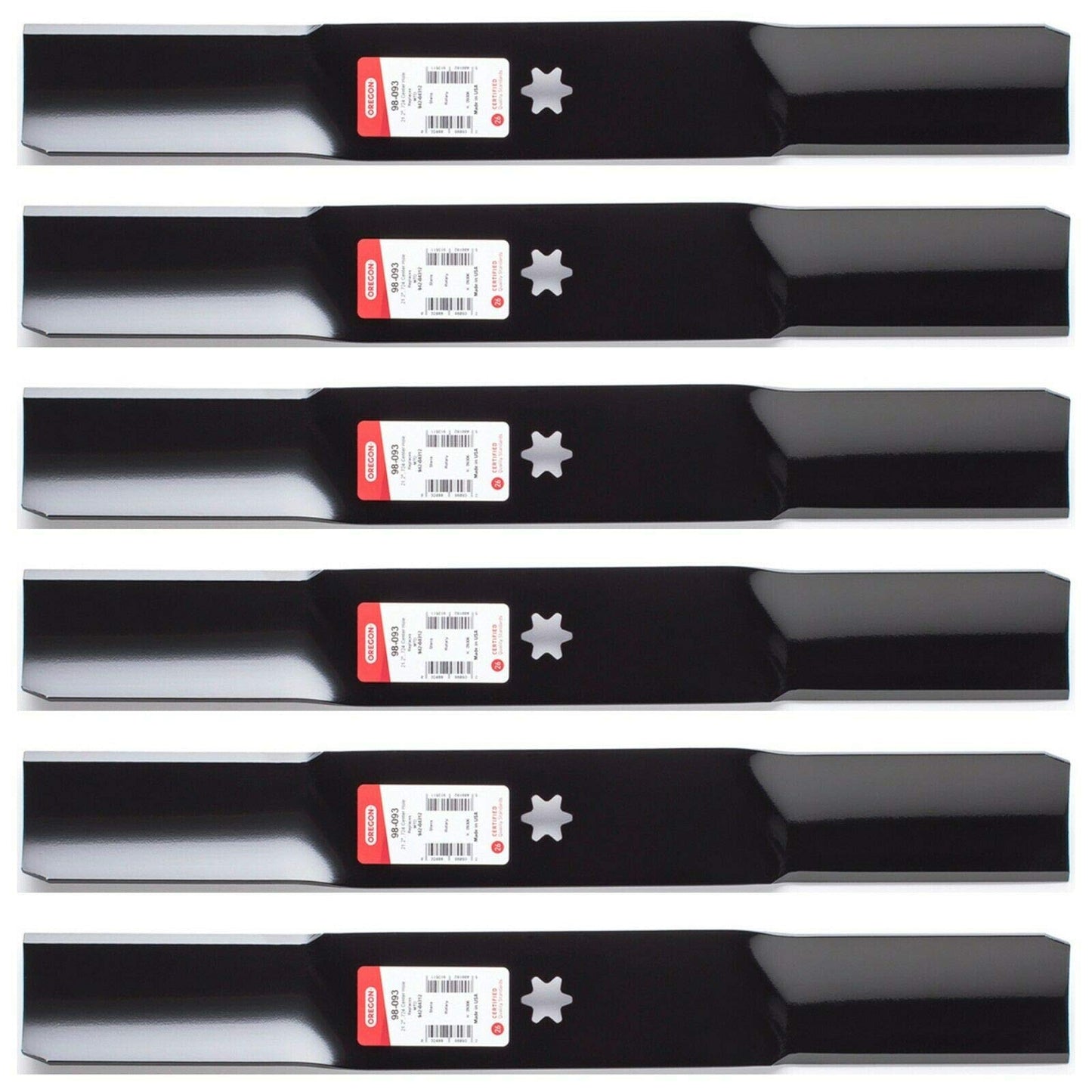Genuine OEM Oregon Part # 198-093 21 3/16" Blade 6 Pack