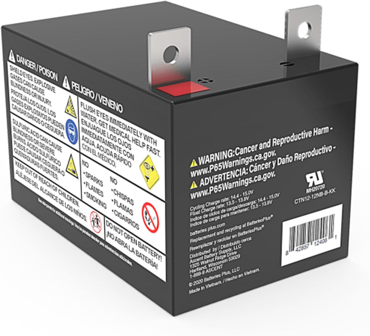 Genuine OEM Ariens Part # 30314500 Battery