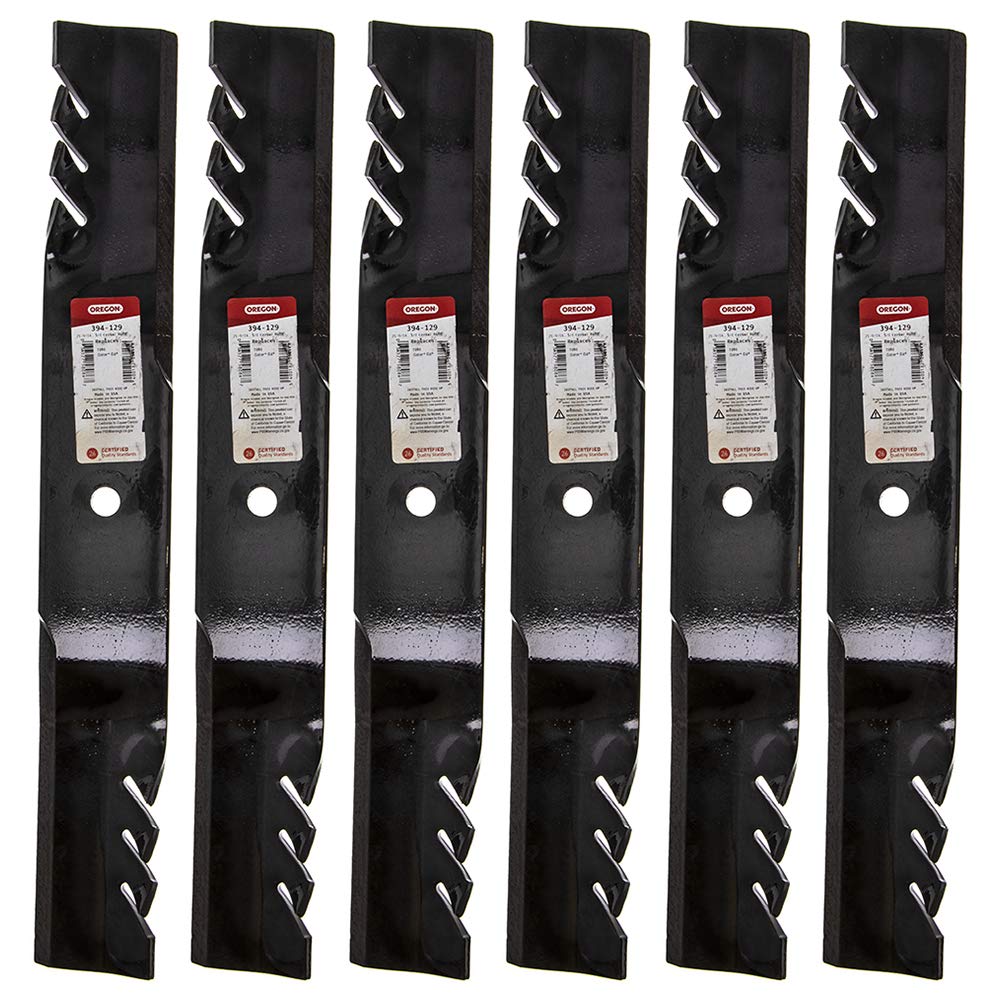 Genuine OEM Oregon Part # 394-129 21 9/16" G6 Gator Blade 6 Pack