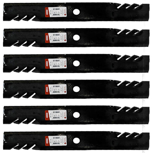 Genuine OEM Oregon Part # 396-734 20 1/2" G6 Gator Blade 6 Pack