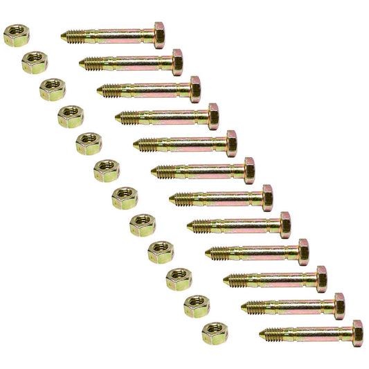 Genuine OEM Ariens Part # 51001500 Shear Bolt Service Assembly 12 Pack