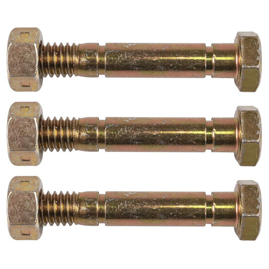 Genuine OEM Ariens Part # 51001500 Shear Bolt Service Assembly 3 Pack