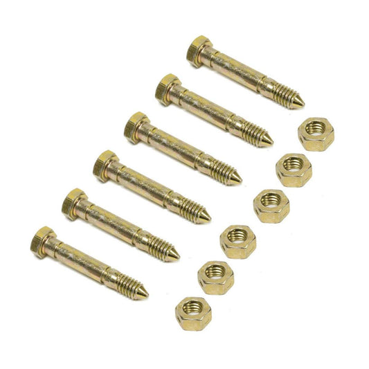 Genuine OEM Ariens Part # 51001500 Shear Bolt Service Assembly 6 Pack