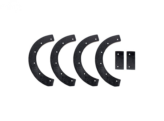 Genuine Rotary Part # 5508 Rubber Paddle Set for Snapper/Kees