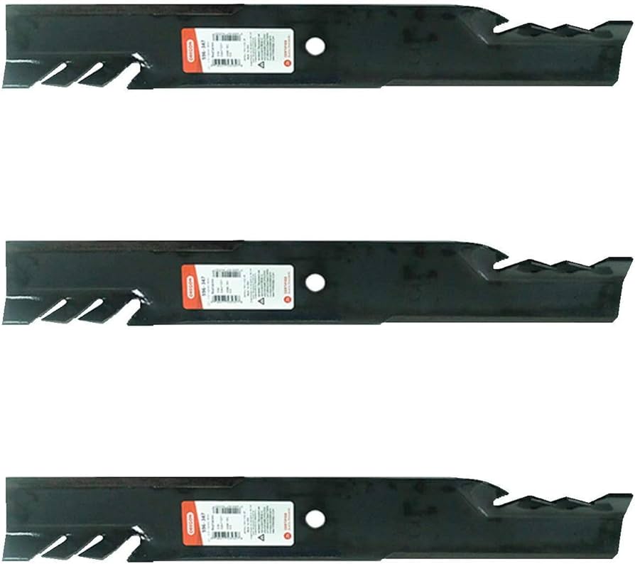 Genuine OEM Oregon Part # 596-347 Gator Blade 3 Pack