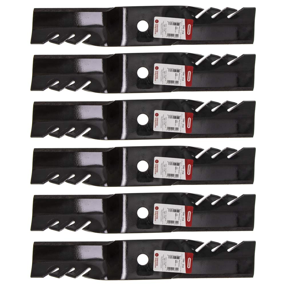 Genuine OEM Oregon Part # 596-354 16 15/16 Inch G5 Gator Blade 6 Pack