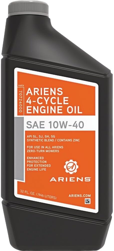 Genuine OEM Ariens Part # 70724000 10W40 Oil 32oz Bottle