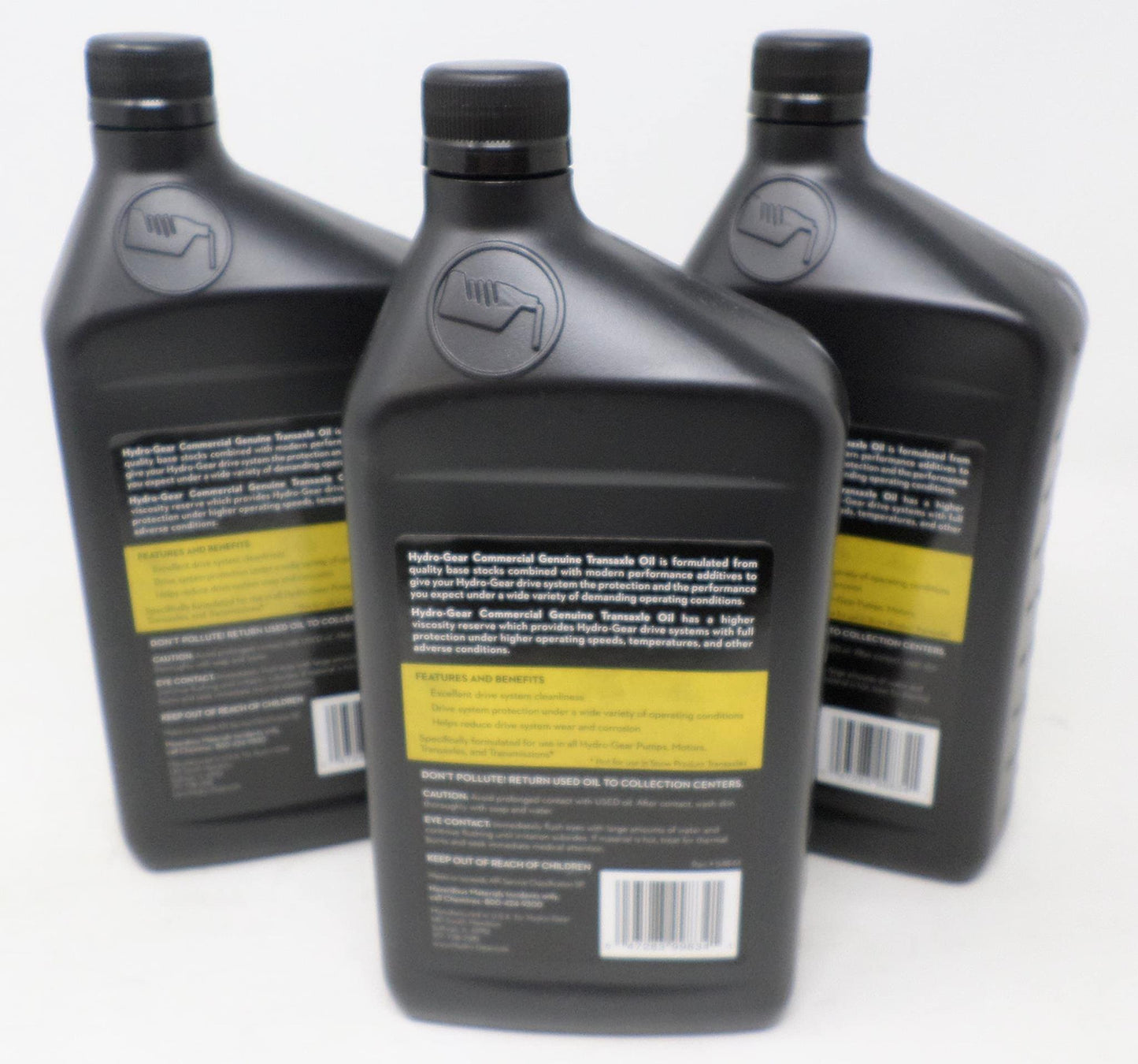 Genuine OEM Hydrogear Part # 72751 Transaxle Transmission Oil Quart Bottle 3 Pack