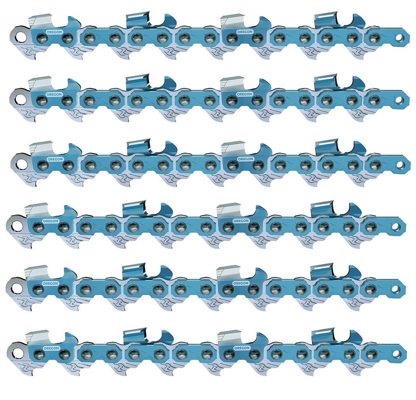 Genuine OEM Oregon Part # 72EXL093G PowerCut Saw Chain 6 Pack