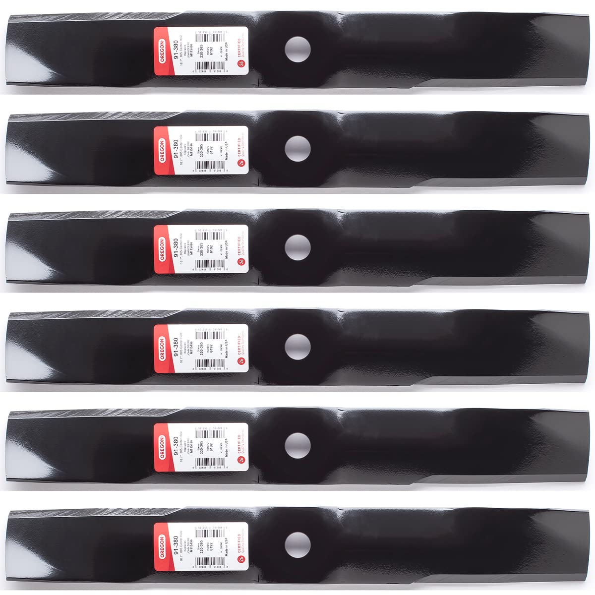 Genuine OEM Oregon Part # 791-380 18 11/16" Blade 6 Pack