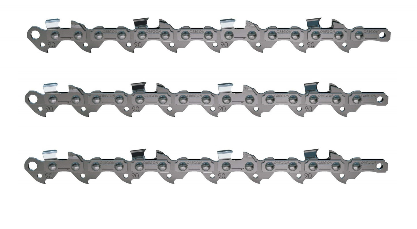 Genuine OEM Oregon Part # 90PX055G AdvanceCut Saw Chain 3 Pack