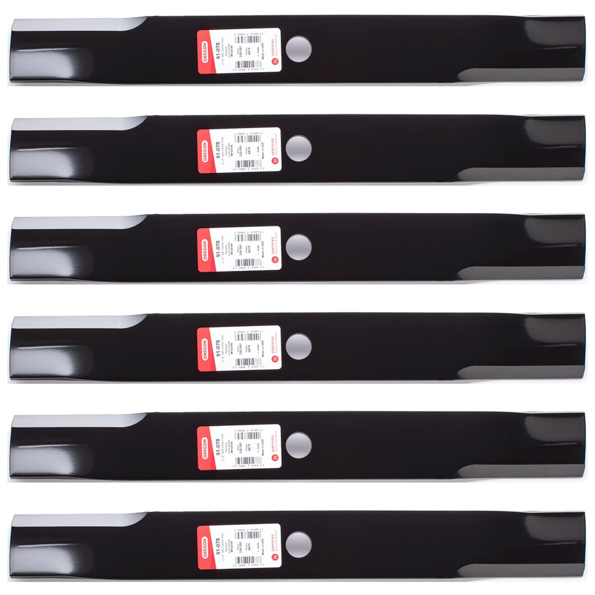 Genuine OEM Oregon Part # 91-078 20 7/8" Blade 6 Pack