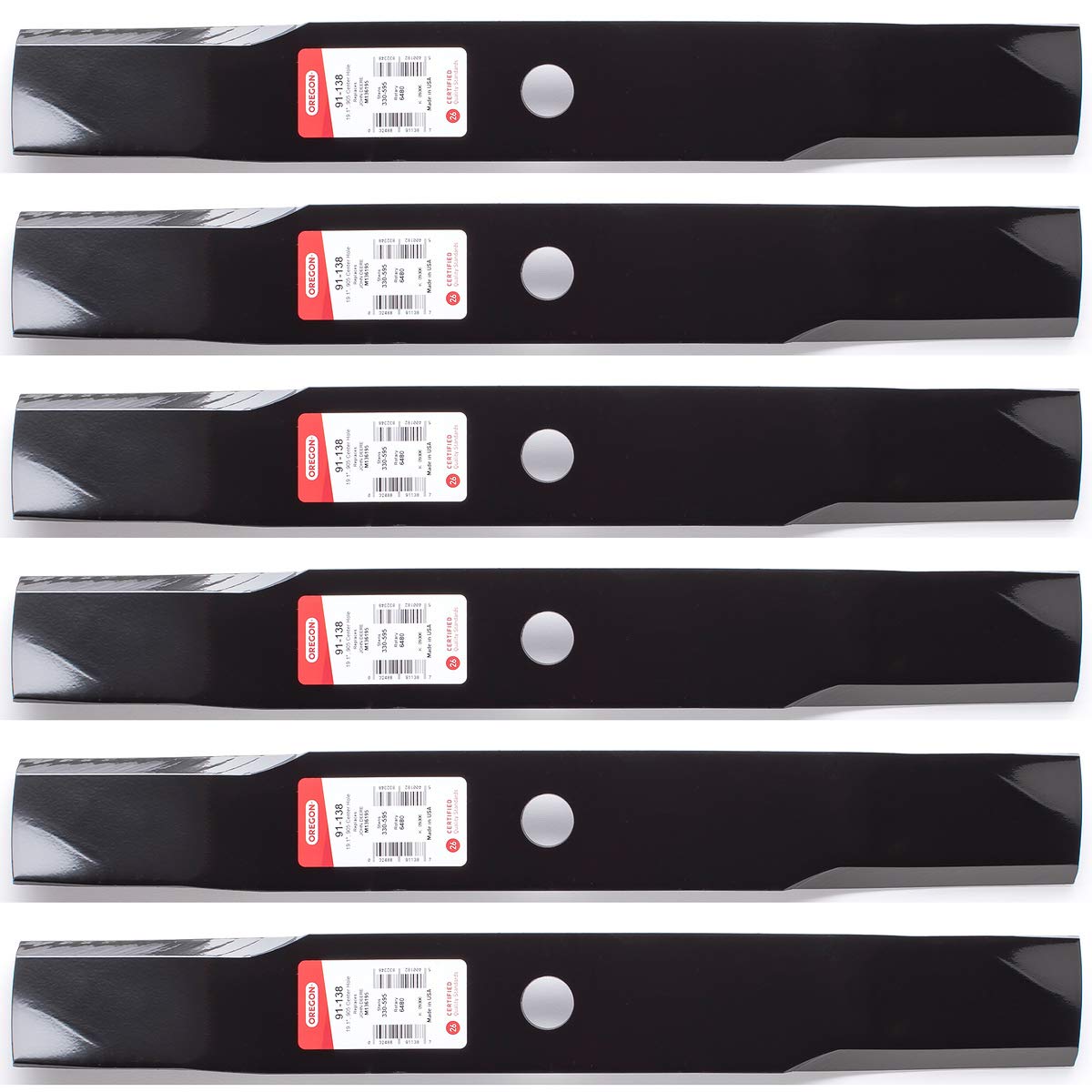 Genuine OEM Oregon Part # 91-138 16 1/4" Blade 6 Pack