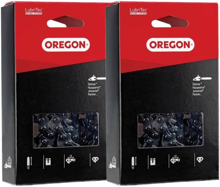 Genuine OEM Oregon Part # 91VXL044G Saw Chain 2 Pack