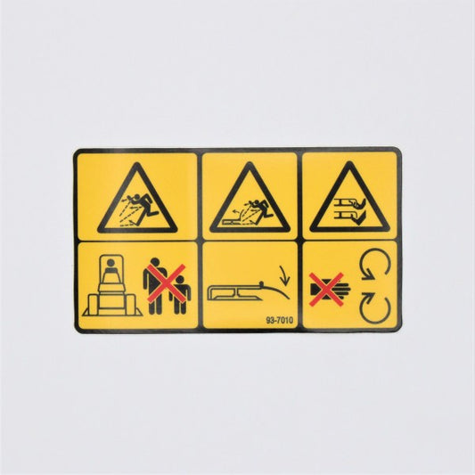 Genuine OEM Toro Part # 93-7010 Danger Decal