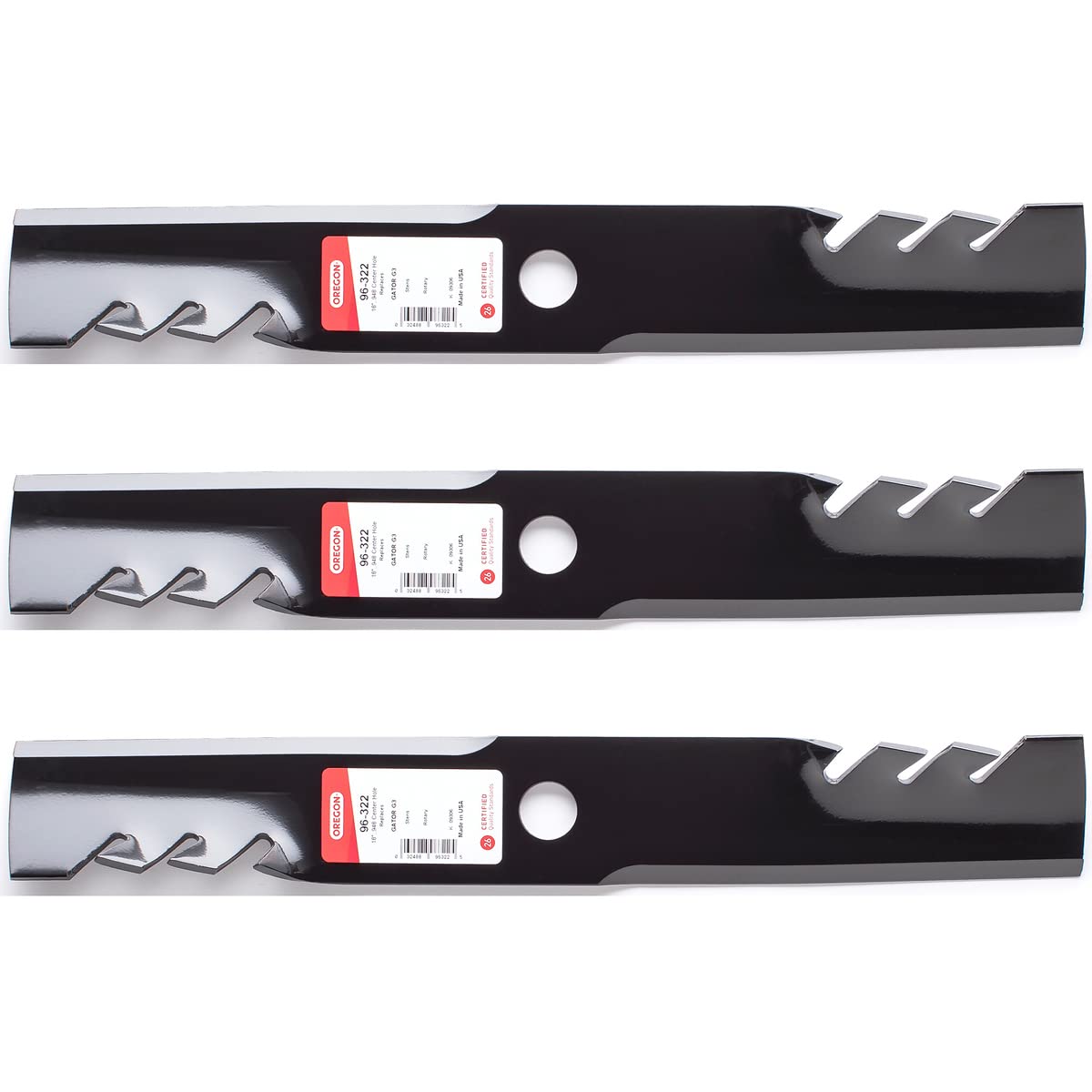 Genuine OEM Oregon Part # 96-322 18" G3 Gator Blade 3 Pack