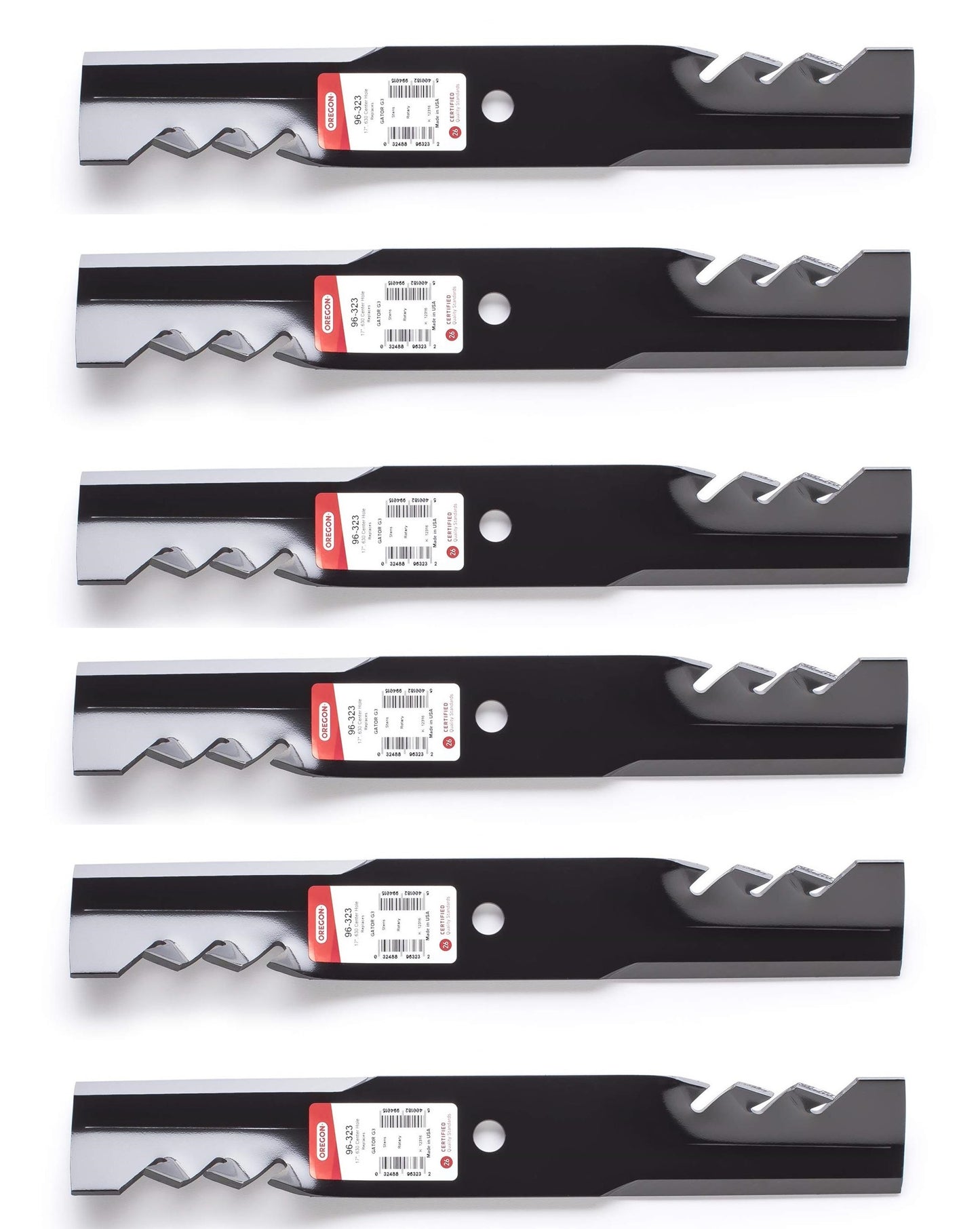Genuine OEM Oregon Part # 96-323 17" G3 Gator Blade 6 Pack