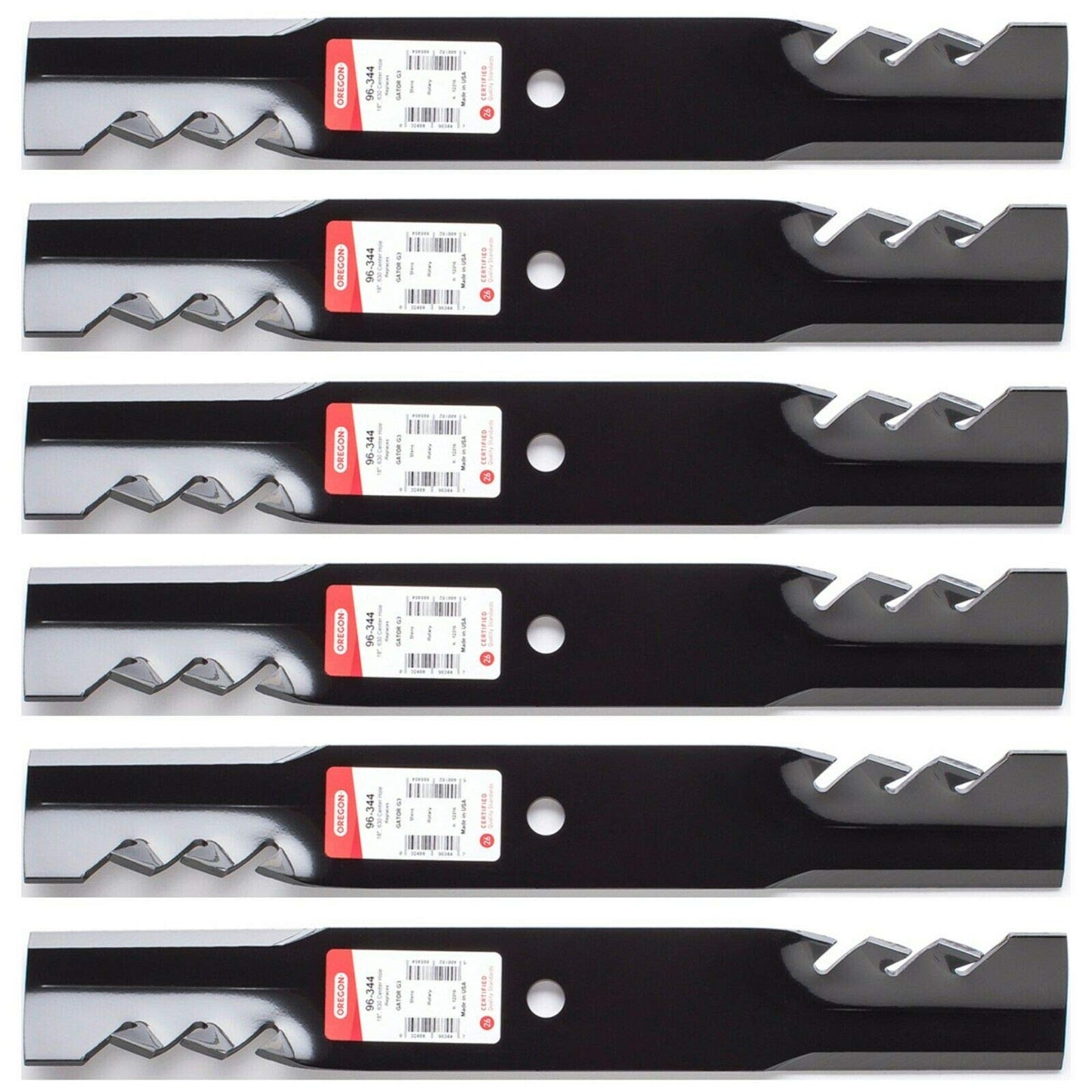 Genuine OEM Oregon Part # 96-344 18" G3 Gator Blade 6 Pack