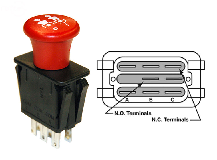Genuine Rotary Part # 9657 PTO Switch Multi Application