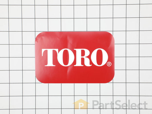 Genuine OEM Toro Part # 99-4693 4x6 Inch Decal