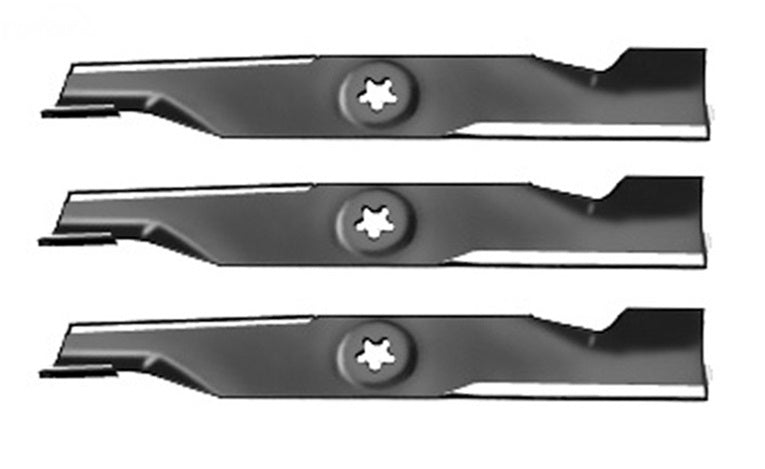 Genuine Rotary Part # 9907 16 5/8" High Lift Blade 3 Pack for AYP/Roper/Sears/Husqvarna