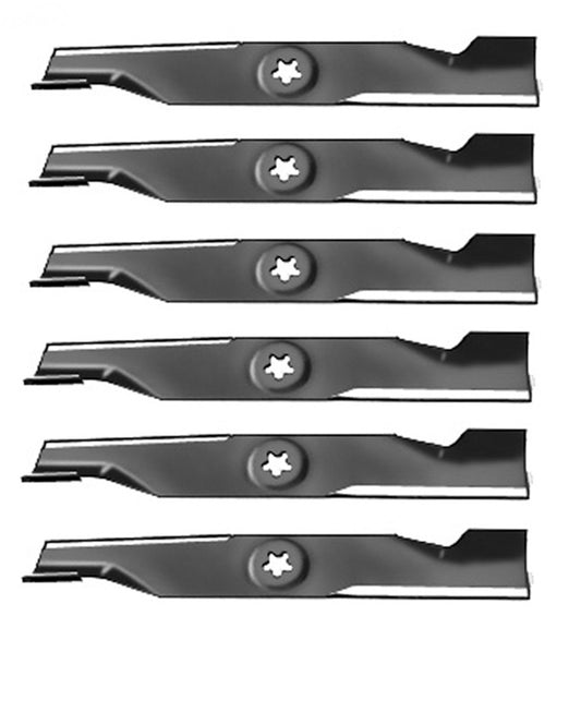 Genuine Rotary Part # 9907 16 5/8" High Lift Blade 6 Pack