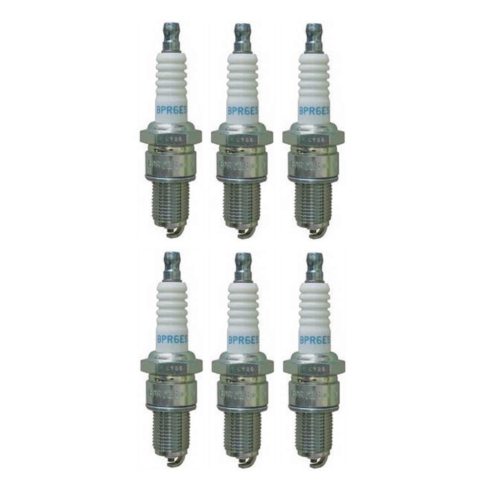 Genuine OEM NGK Part # BPR6ES Spark Plug 6 Pack