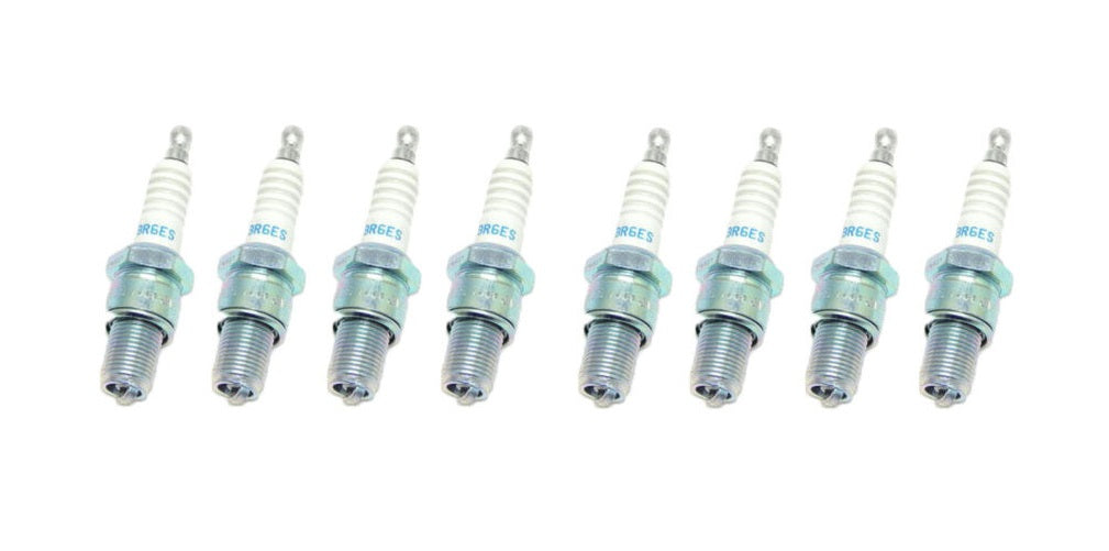 Genuine OEM NGK Part # BR6ES Spark Plug 8 Pack