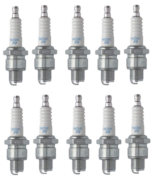 Genuine OEM NGK Part # BR6HS Spark Plug 10 Pack