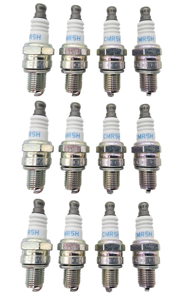 Genuine OEM NGK Part # CMR5H Spark Plug 12 Pack