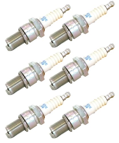 Genuine OEM NGK Part # CMR6A Spark Plug 6 Pack